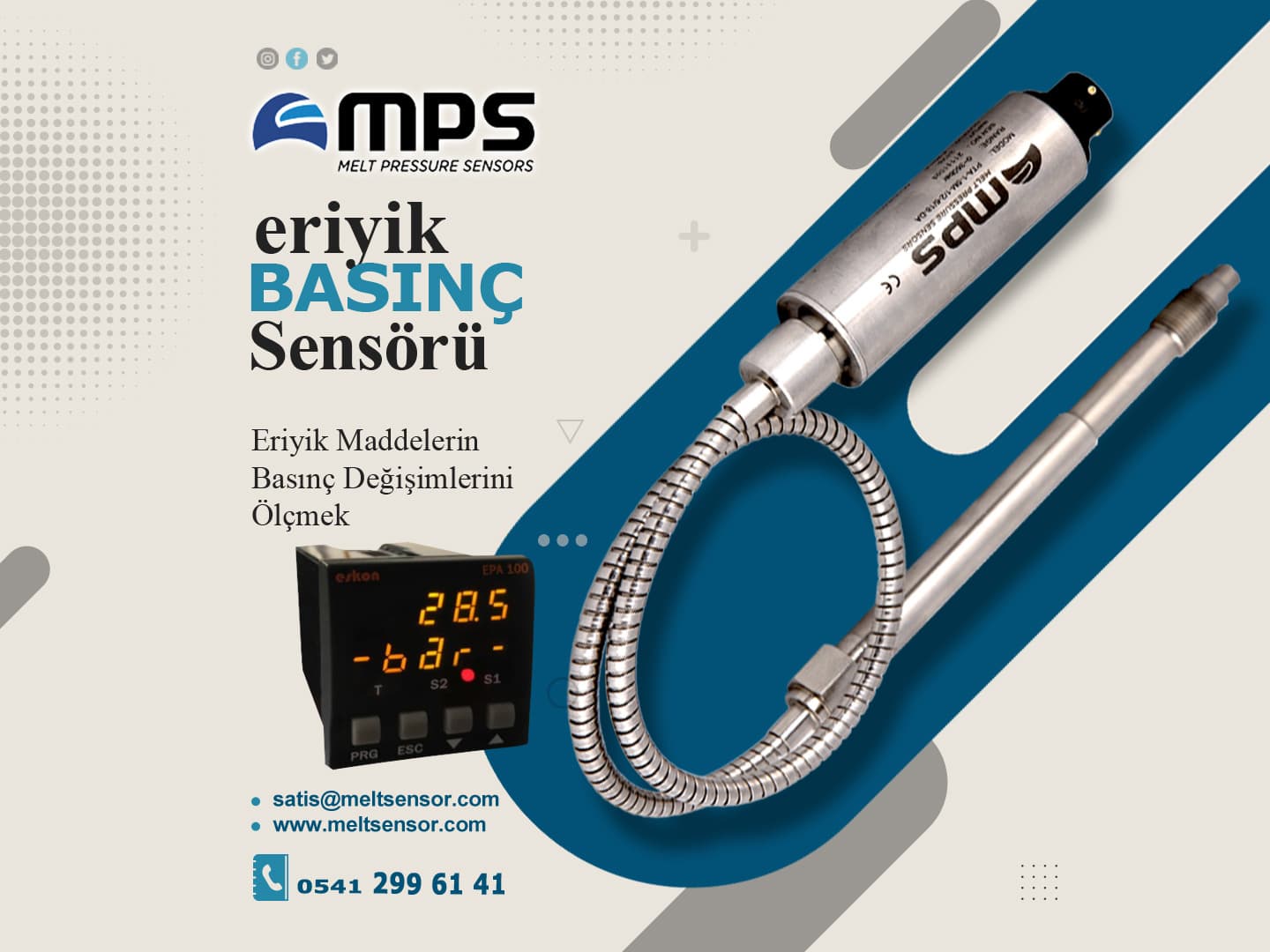 Measuring Pressure Changes of Molten Materials